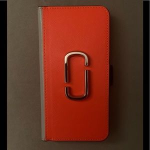 Marc Jacobs iPhone XR/11 Leather Phone & Card Case